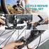 Bike Repair Tool Kit,16 in 1 Multi-Function Bike Bicycle Cycling Mechanic Repair Tool Kit with 3 pcs Tire Pry Bars Rods, Motorcycle Portable Repai...