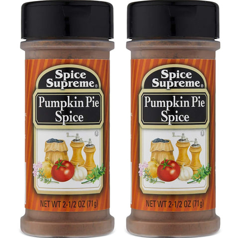 Spice Supreme: Pumpkin Pie Spice, 2.5 oz Size (2 Pack)...