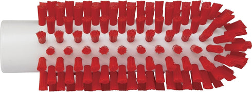 Vikan 5380-50-4 Stiff Tube Brush, Polyester, 2" x 5-3/4" OAL, Red...