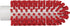 Vikan 5380-50-4 Stiff Tube Brush, Polyester, 2" x 5-3/4" OAL, Red...
