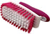 Dependable Industries Inc. Essentials Scrub Brush Comfort Rubber Grip & Flexible Stiff Bristles Heavy Duty for Bathroom Shower Sink Carpet Floor -...