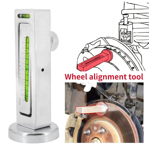 KIPA Adjustable Gauge Tool Camber Castor Strut Wheel Alignment Tool for Truck Car RV Tire Repair, New Top Strong Absorb, Ingenious Design, Practic...
