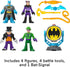 Fisher-Price Imaginext DC Super Friends Batman Toys Bat-Tech Bat-Signal Multipack with 4 Figures & Accessories for Pretend Play Ages 3+ Years...