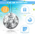 12 Pieces Disco Ball Hanging Car Air Fresheners Scented Hanging Car Odor Eliminator Automotive Freshener for Car Rearview Mirror Disco Ball Orname...