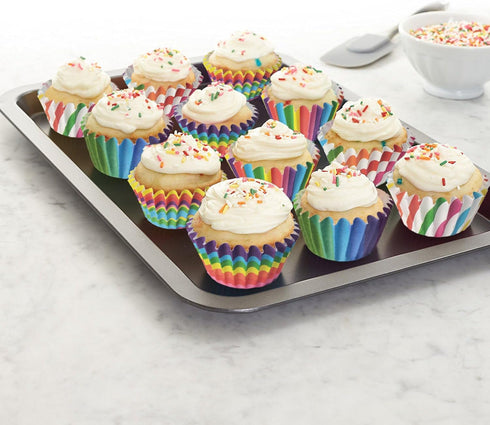 Mini Cupcake Muffin Liners - 600 Count Rainbow Paper Cupcake Liners for Baking, Small Muffin Cups Candy Wrappers, Colorful Tiny Cake Mold Chocolat...