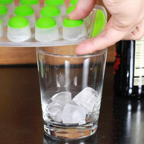 Chef Craft Select Plastic Ice Cube Tray, 11 inch in length yields 21 cubes, Color May Vary...