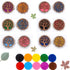 2 Packs Wooden Car Diffuser Vent Clips, Aromatherapy Essential Oil Car Diffuser Locket Clip with 10 Shiny Pads and 10 Washable Felt Pads(Tree and ...