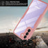 CCSamll for Samsung Galaxy S21 5G Clear Case with Screen Protector, Slim Shockproof Soft TPU Bumper Full Body Protection Phone Cover Case for Sams...