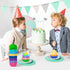 Mini Cupcake Liners Muffin Wrappers Rainbow Bright Baking Cups Paper, 400 Pack...