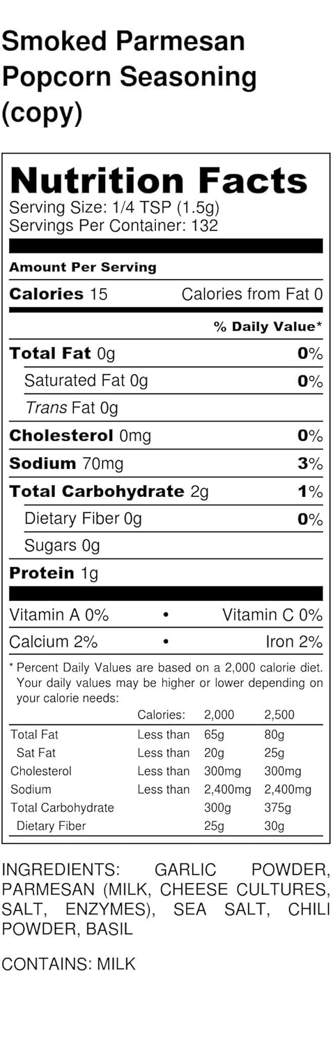 Premium | Parmesan Garlic Chicken Wing Rub Seasoning | Large Shaker | Fat Free | Saturated Fat Free | Cholesterol Free | Sugar Free | Crafted in S...