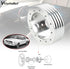 1'' Steering Wheel Hub Adapter Conversion Spacer,6 Hole to 3 Hole Steering Wheel Adapter Boss Kit(Silver)...