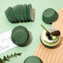 Whaline 300Pcs Green Cupcake Liners Olive Dark Green Baking Cups Wedding Baby Shower Cupcake Wrappers Holders Muffin Liners for Bridal Shower Birt...