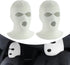 2 PCS Car Seat Headrest Cover, 15.74" x 7.87" Wool Acrylic Material Personalized Funny Full Face Mask Design Headrest Cover, Decorative Modificati...