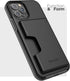 ENCASED Protective iPhone 12 Pro Max Wallet Case with Card Holder (Black)...