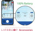 Genuine 9V Battery 1200mAh Lithium ER9V Batteries for Lifebuoy Pool Safety Alarm...