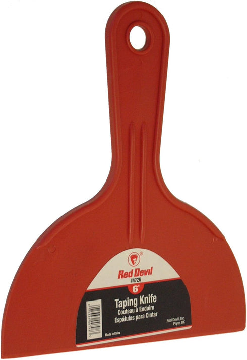 Red Devil 4726 6" Plastic Taping Knife, Multi...