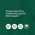 Standard Process Sesame Seed Oil - Whole Food Antioxidant, Healthy Blood, Immune Support Supplement, Liver Support and Liver Supplement with Sesam...