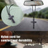 Natural Wooden Cross Pendant Necklaces, Adjustable Handcrafted Wooden Car Rearview Mirror Pendant, Universal Vehicle Rear View Mirror Decoration f...