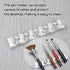 2 Pcs Crystal Bar Pen Holder, Acrylic Nail Art Painting Pen Brush Stand for Drawing Pens, Nail Gel Polish Pen Brush Stand Holder Manicure Tool....