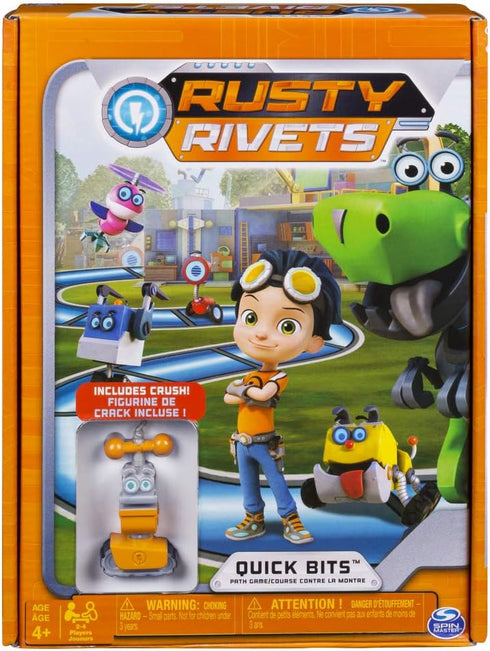 Rusty Rivets – Quick Bits Path Game Board Game with Crush Figure...