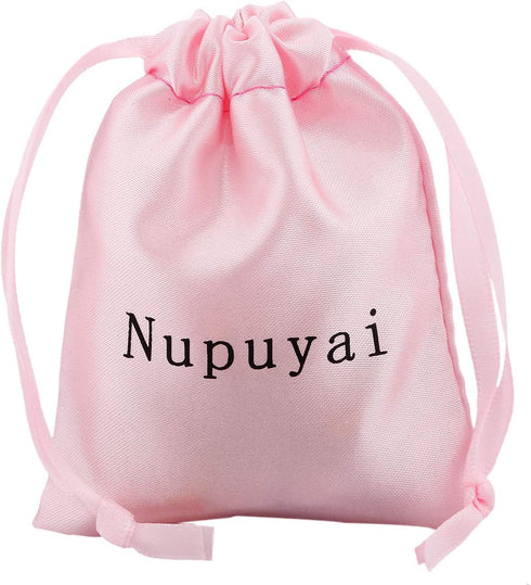 Nupuyai Crystal Point Pendant Necklace for Women Men, Wire Wrapped Crystal Point Amulet Stone Jewelry for Healing...