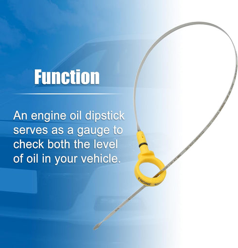 X AUTOHAUX 1 Pcs Engine Oil Dipstick Engine Oil Fluid Level Dipstick for Chrysler 300 Limited S Touring 3.5L V6 - Gas 2010 No.4792867AB...