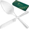 Wedding Cake Knife and Server Set – 2-Pcs Cake Cutter and Cake Server Spatula – Food Grade Stainless Steel Cake Serving Set for Home, Special Even...