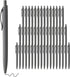 Pens Bulk, 50 Pack No Bleed Black Click Pens, Wholesale Retractable Ballpoint Pens, Pens Medium Point, Smooth Ink Pens, 1.0MM Black Ink...