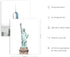 HAUS AND HUES New York City Wall Art Set of 6 - NYC Posters and Skyline Decor | 8" x 10" UNFRAMED...