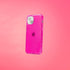 SteepLab Neon Highlighter Case for iPhone, The Grippy Jelly Case w/Protective Air Pockets (Eye-Catching Hot Pink, iPhone 13)...