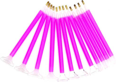 AUEAR, 12 Pack 5D Diamond Embroidery Painting Pen Cross Stitch Tools Drill Pen for Rhinestone......