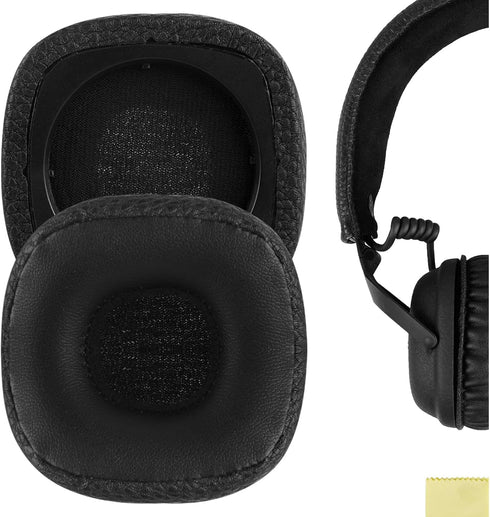 Geekria QuickFit Replacement Ear Pads for Marshall Major III Wired, Major III Bluetooth Wireless, MID ANC Headphones Ear Cushions, Headset Earpads...