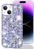 Bonitec Compatible with iPhone 13 Case for Women 3D Glitter Sparkle Bling Case Luxury Shiny Crystal Rhinestone Diamond Bumper Clear Gems Cute Prot...