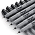 Ultra Fine Permanent Marker Bulk, 32 Pack Ultra Fine Point Black Permanent Marker set, Felt Tip Pens Works on Plastic, Wood, Stone, Metal and Glas...