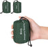 Zmoon Emergency Sleeping Bag 2 Pack Lightweight Survival Sleeping Bags Thermal Bivy Sack Portable Emergency Blanket for Camping, Hiking, Outdoor, ...