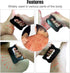 Gua Sha Massage Tool, Bian Stone Gua Sha Tool Gua Sha Stone for Soft Tissue Scraping, Used for Back, Legs, Arms, Neck,Shoulder(Black)...