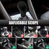 2 PCS Car Silky Smooth Gear Shift Head Cover, Elastic Anti-Stretch Silicone Open Gear Knob Decorative Protective Cover, Modification Replacement A...
