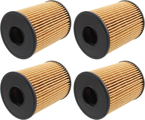 26350-2S000 Oil Filter with Seals Compatible with Hyundai Santa Cruz 2.5L 2020-2022 Compatible with Kia Sorento 2.5L Engine 2021-2022 Pack of 4...