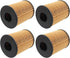 26350-2S000 Oil Filter with Seals Compatible with Hyundai Santa Cruz 2.5L 2020-2022 Compatible with Kia Sorento 2.5L Engine 2021-2022 Pack of 4...