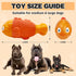 Tough Dog Toys for Aggressive Chewers Large Breeds, Durable Dog Toys to Keep Them Busy, Dog Chew Toys, Indestructible Dog Toys for Large Dogs, Squ...
