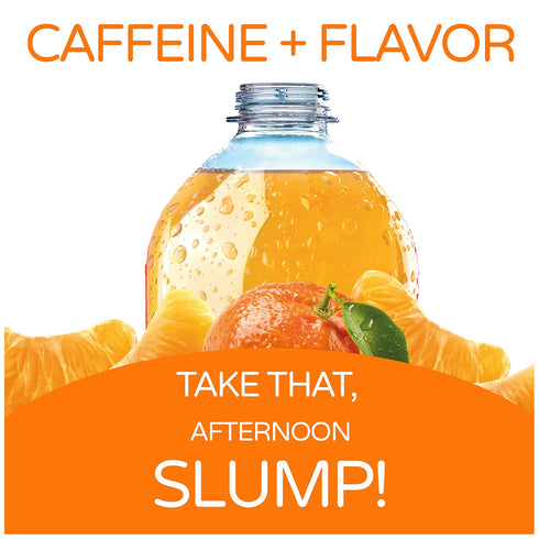 Crystal Light Citrus On-The-Go Powdered Drink Mix with Caffeine, 10 ct. (Pack of 5)...