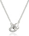 Dainty Double Heart Necklace for Women Gilrs • 14K Gold Plated Mom and Daughter Necklaces • Linked Two Heart Pendant Non Tarnish Choker Jewelry [H...