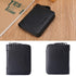 FALAN MULE Wallets For Men Genuine Leather Short RFID Blocking Zip-around Bifold Wallet?Black?...