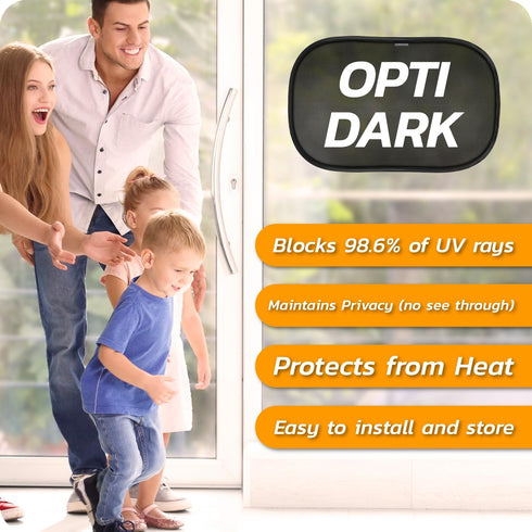 Car Window Shade for Baby with Certified UV-Protection 2 Pack - 20"x12"...