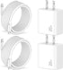 Pixel 8/7/6/5/4/3 Fast Charger, 2Pack 20W USB C Charging Block + 6FT USB C Cable Cord for Google Pixel 8/8 Pro/7/7 Pro/7a, 6a/6/Pro, 5/4/3/2/XL, P...