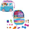 Polly Pocket Dolls & Playset, Seaside Puppy Ride Compact with 11 Accessories, Travel Toy with Fidget Exterior...