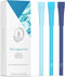 eco-friendly pen - crafted from 100% recycled paper, plastic-free, black Ink, pack of 10, Blue Lagoon set...