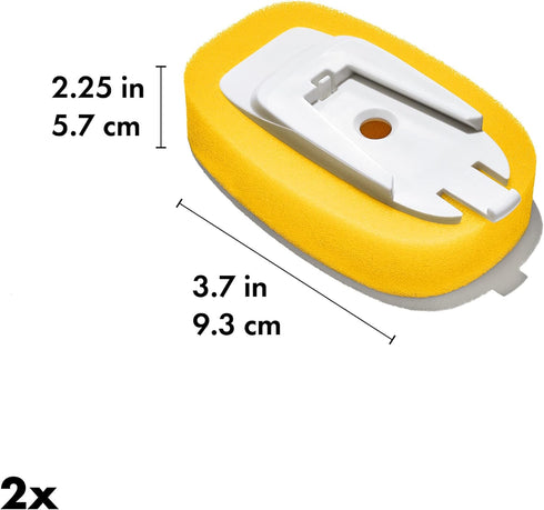 OXO NEW Good Grips Soap Dispensing Dish Sponge Refills - 2 Pack...