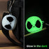 Compatible with AirPods 3rd Generation Case Cover with Cleaner kit, Glow in The Dark Funny Case for Airpod 3 Charging Case Cute 3D Skull Soft Sili...