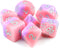 HD Polyhedral Dice Sets D&D Dice for Dungeon and Dragons RPG Role Playing Games MTG Pathfinder Table Top Games 7 Dice Set Bubble Gum...